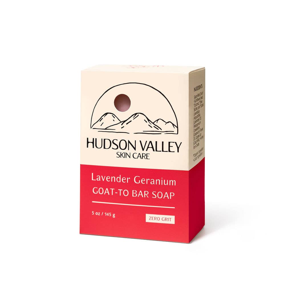 Lavender Geranium Natural Goat-to Bar Soap