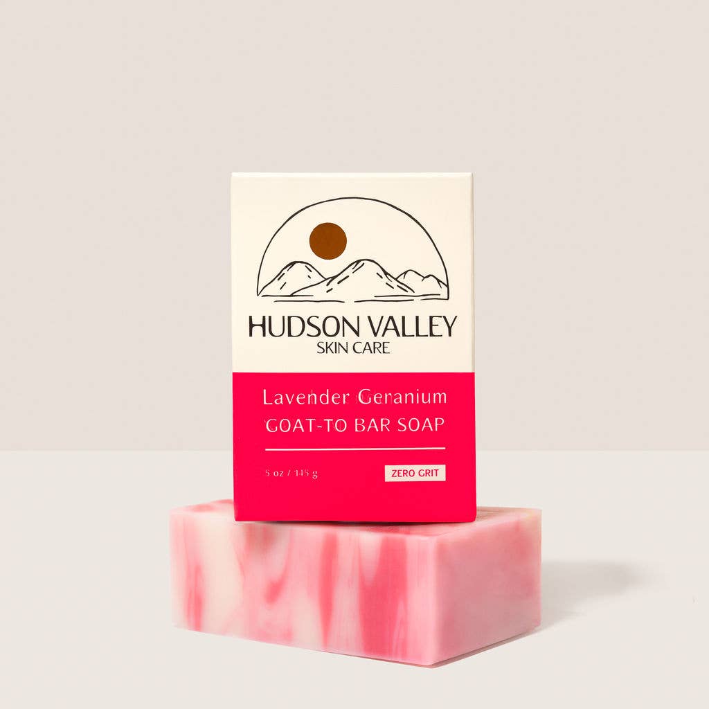Lavender Geranium Natural Goat-to Bar Soap